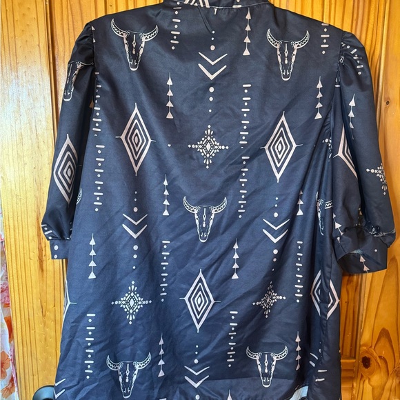 Geometric Patterned Dress - Picture 2 of 2